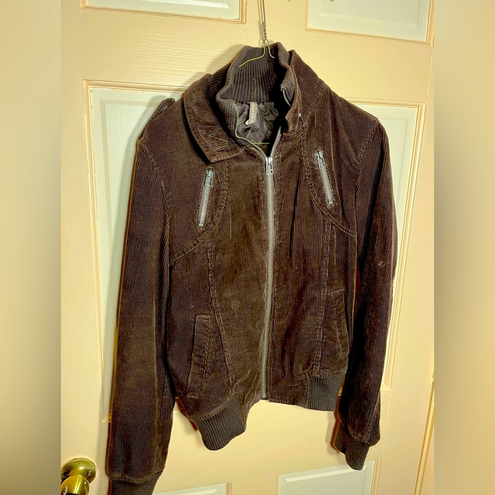 Vintage corduroy bomber jacket